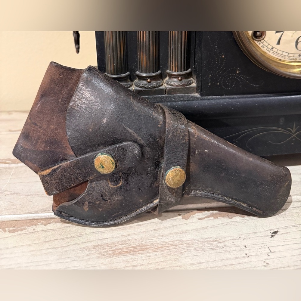 Vintage Leather Brauer Bros. Mfg. Co. St. Louis Pistol Holster